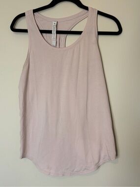 Lululemon Athletica Light Pink Essential Racerback Tank Top Size 6
